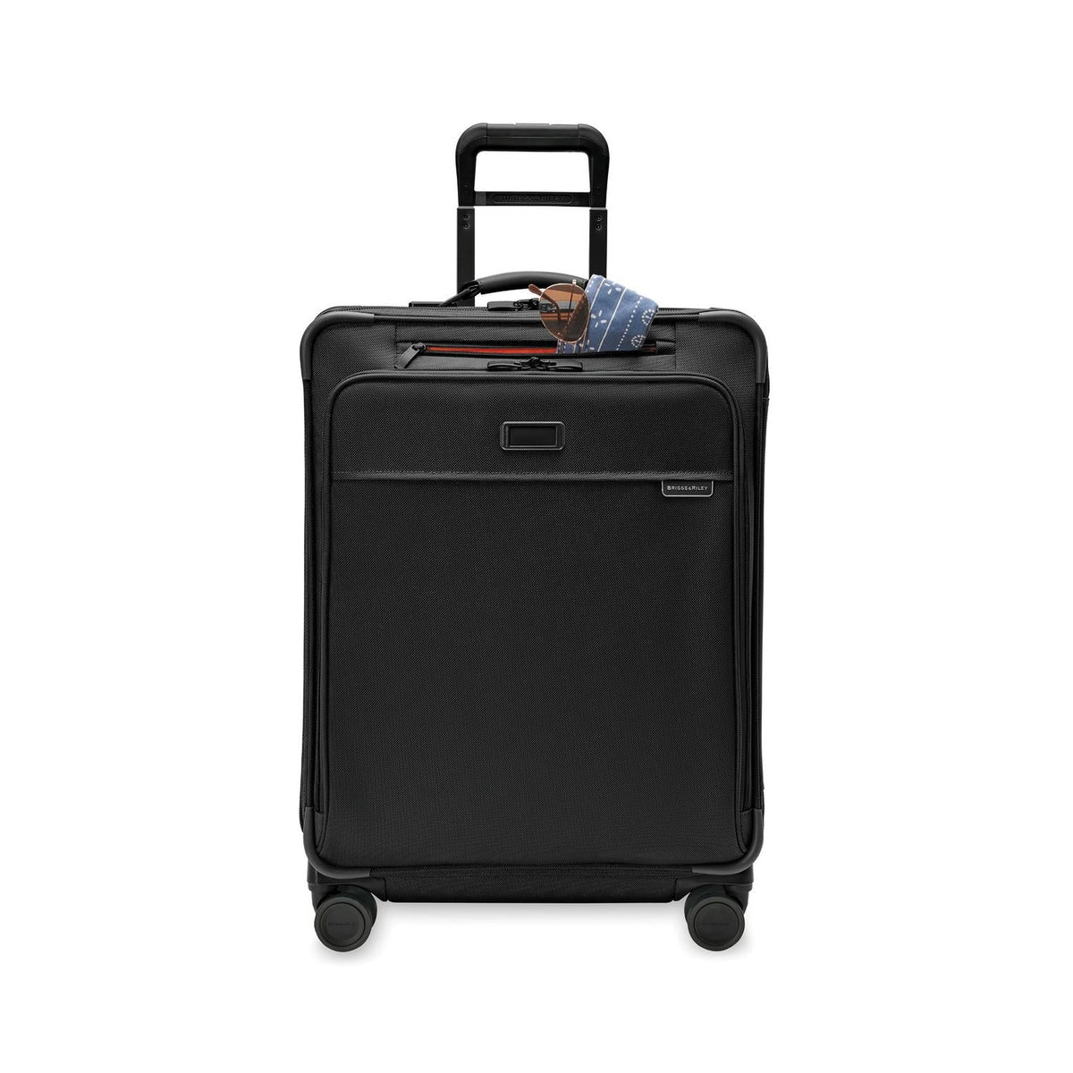 Briggs & Riley Baseline Medium Expandable Spinner in Black — detail view 2