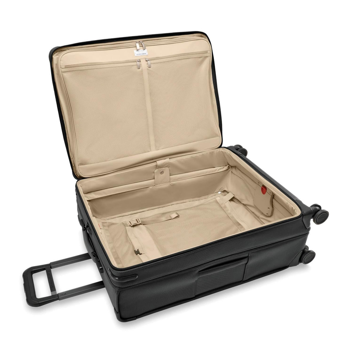 Briggs & Riley Baseline Large Expandable Spinner in Black — interior view 4