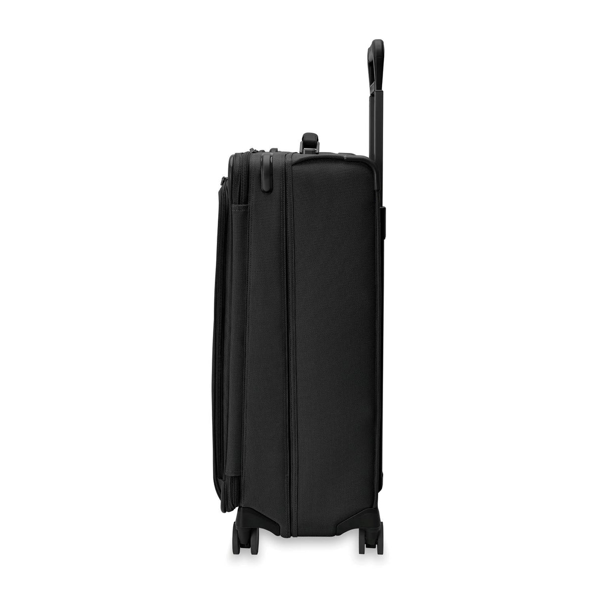 Briggs & Riley Baseline Large Expandable Spinner in Black — angle view 4