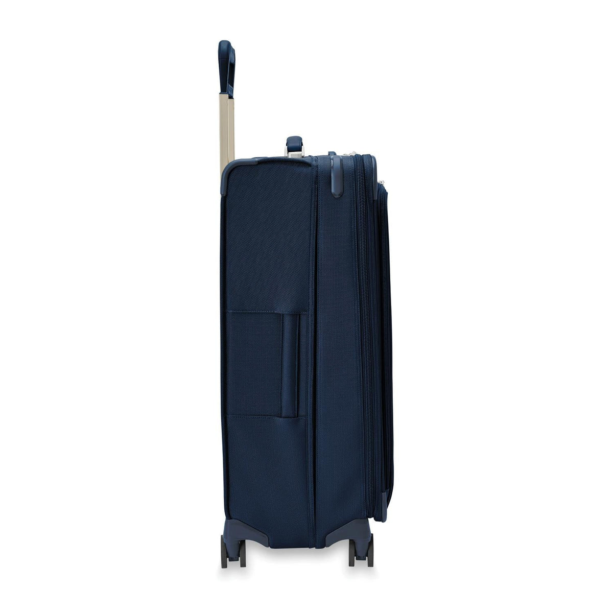 Briggs & Riley Baseline Large Expandable Spinner in Navy — angle view 3