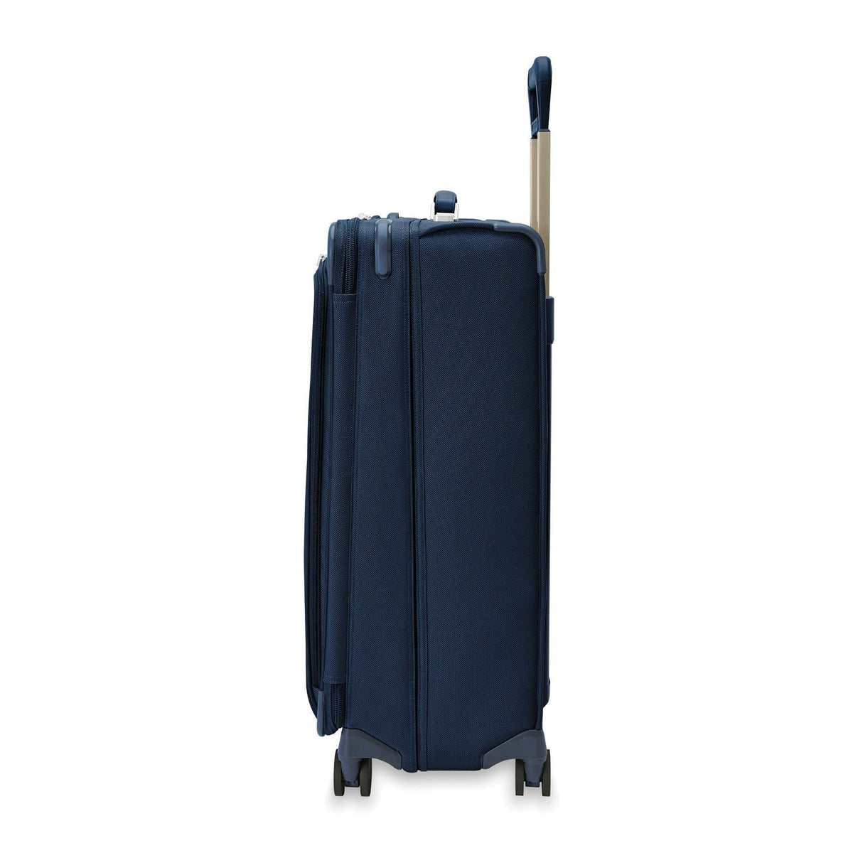 Briggs & Riley Baseline Large Expandable Spinner in Navy — angle view 4