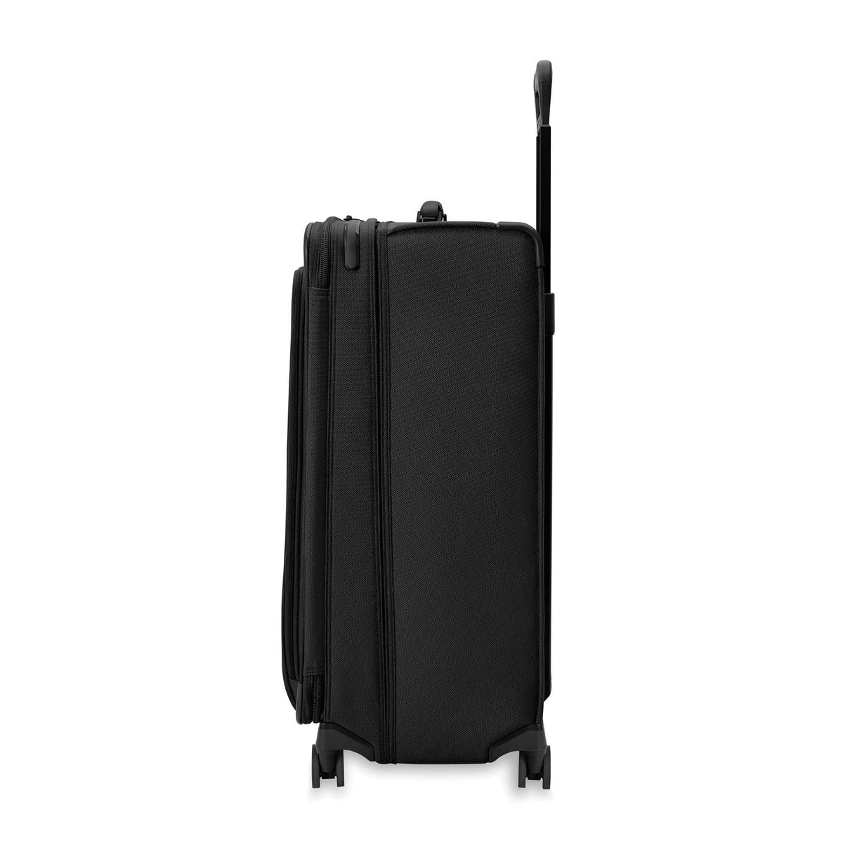 Briggs & Riley Baseline Extra Large Expandable Spinner in Black — angle view 4
