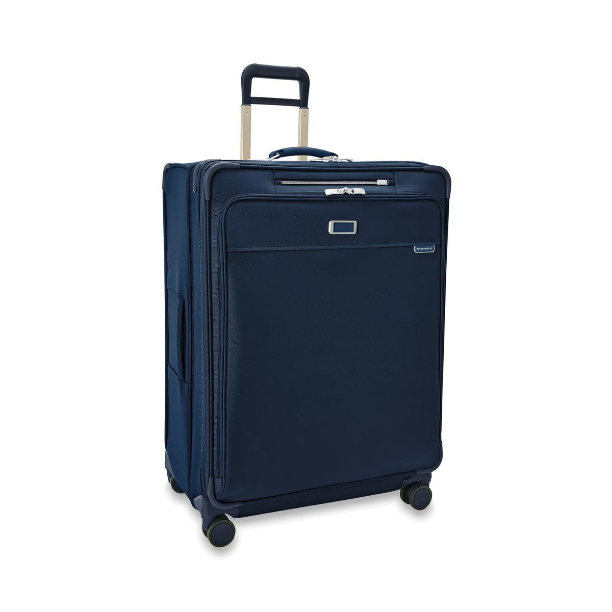 Briggs & Riley Baseline Extra Large Expandable Spinner in Navy — angle view 2 # color_Navy