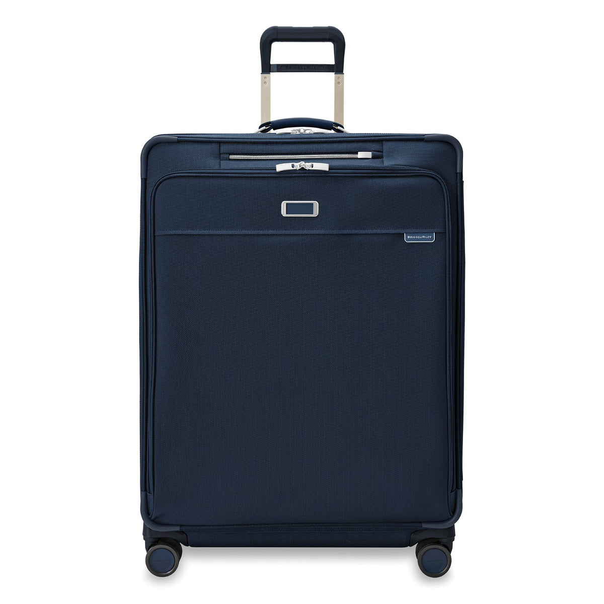 Briggs & Riley Baseline Extra Large Expandable Spinner in Navy — front view # color_Navy