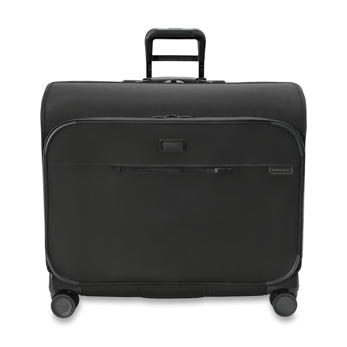 Briggs & Riley Baseline Deluxe Wardrobe Spinner in Black — front view