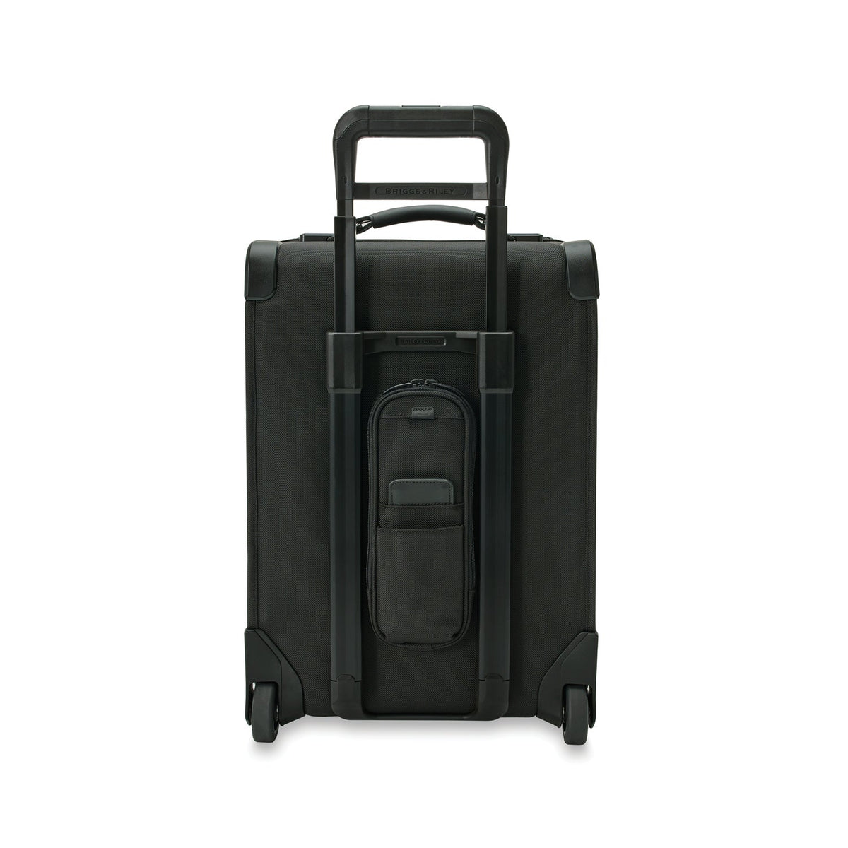 Briggs & Riley Baseline Global 2-Wheel Carry-on Duffle in Black — back view
