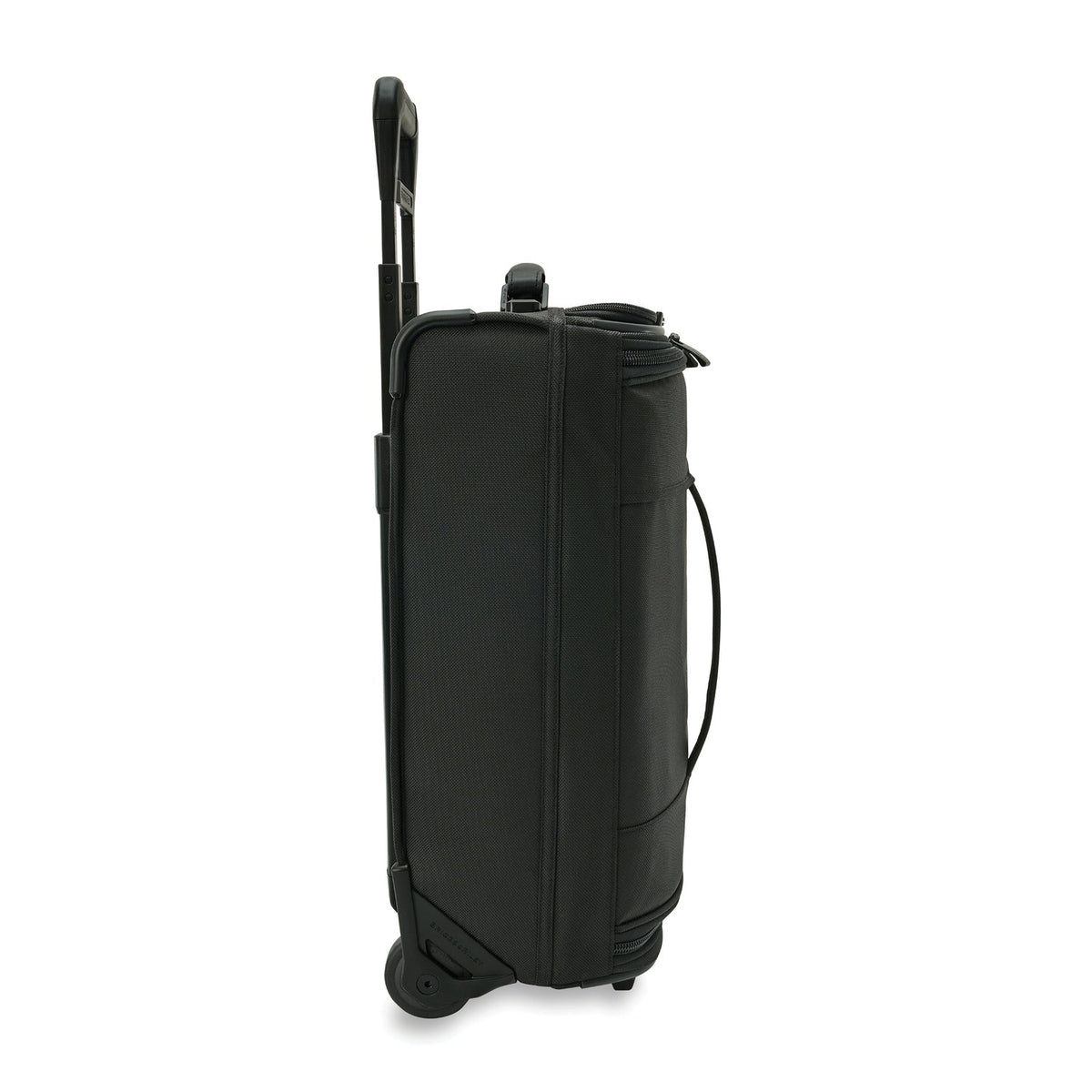 Briggs & Riley Baseline Global 2-Wheel Carry-on Duffle in Black — side view