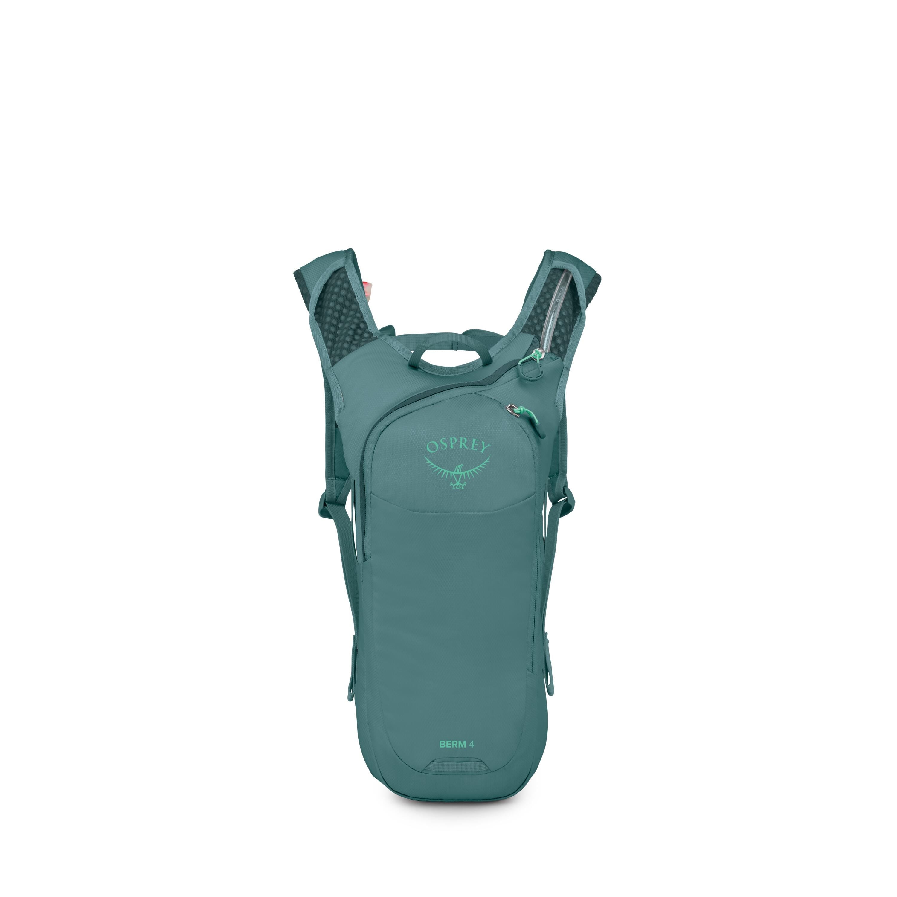 Osprey Berm 4 Bike Hydration Pack 4L in Cascade Blue — front view