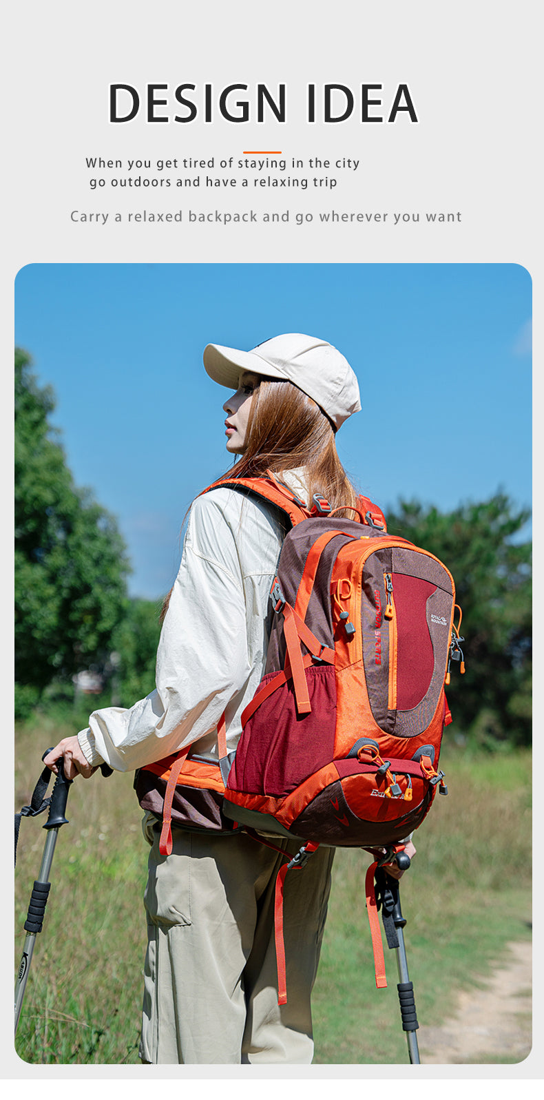 Royal Mountain 35L Hiking Backpack, view 17