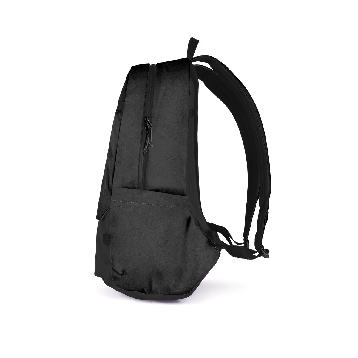 Boundary Supply Rennen Recycled Daypack in Black — side view