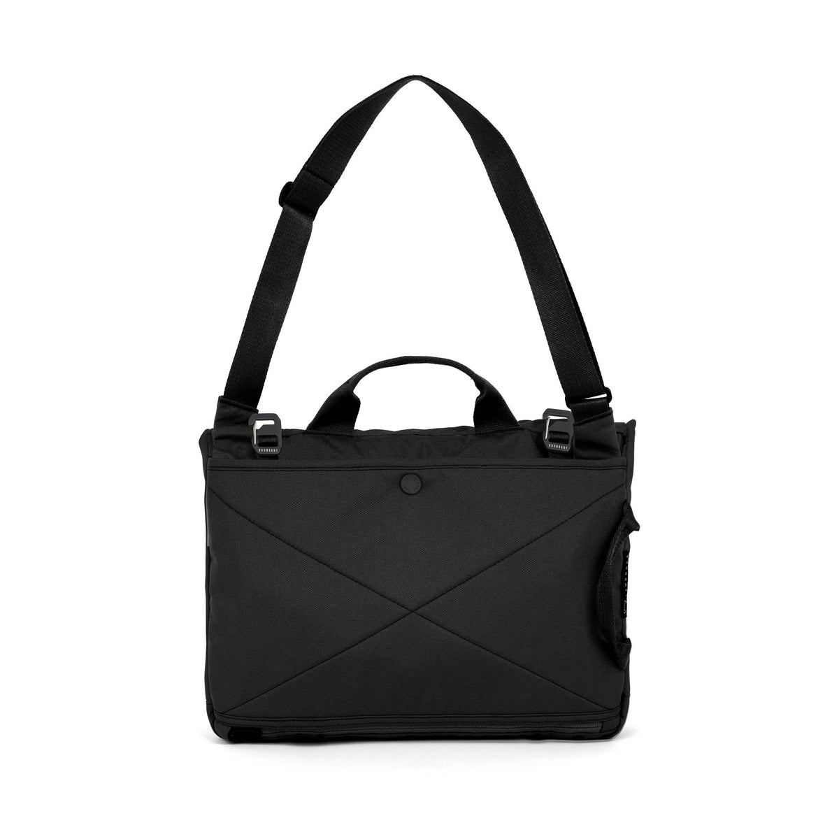 Boundary Supply Rennen Shoulder Bag in Black — back view
