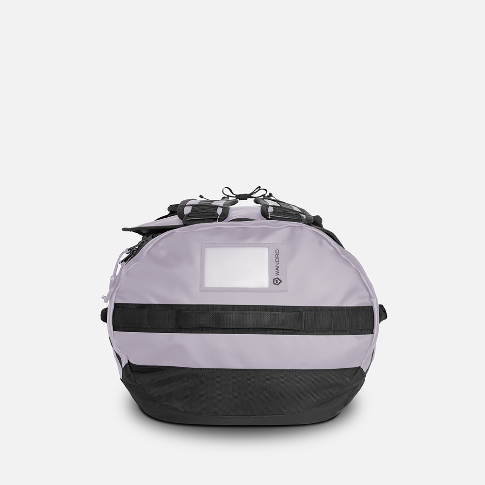 WANDRD CARRYALL Duffel 60L in Uyuni Purple — angle view 3