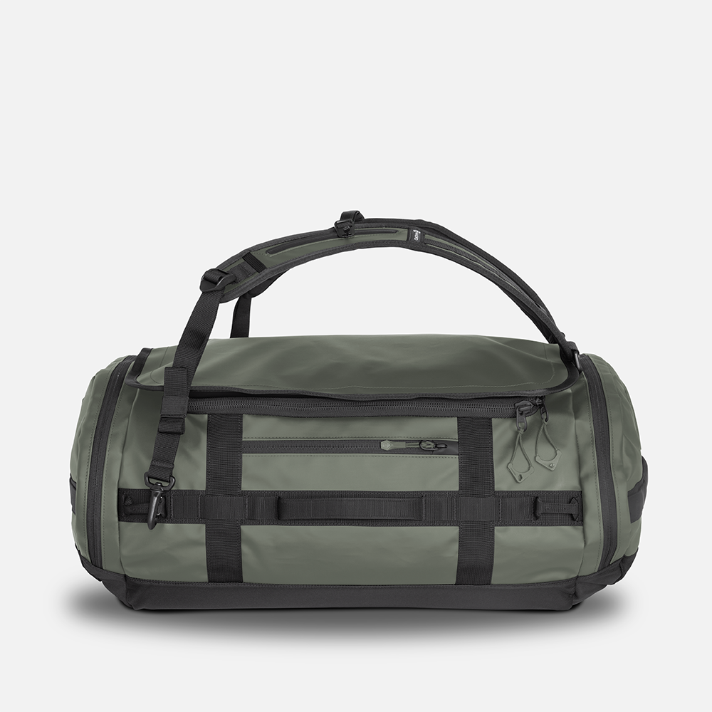 WANDRD CARRYALL Duffel 60L in Wasatch Green — front view