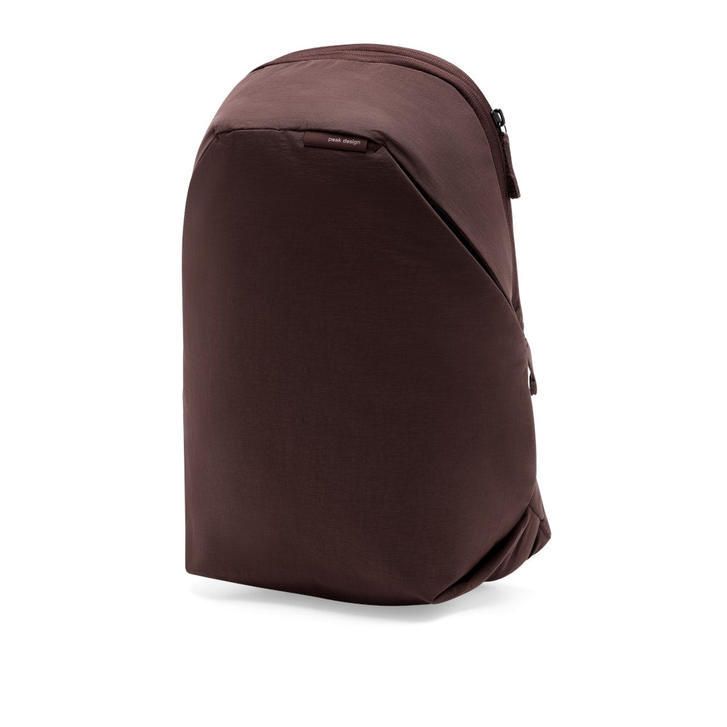 Peak Design City Backpack 15L in Eclipse — angle view 2 # color_Eclipse