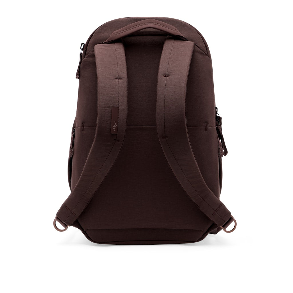 Peak Design City Backpack 15L in Eclipse — back view # color_Eclipse