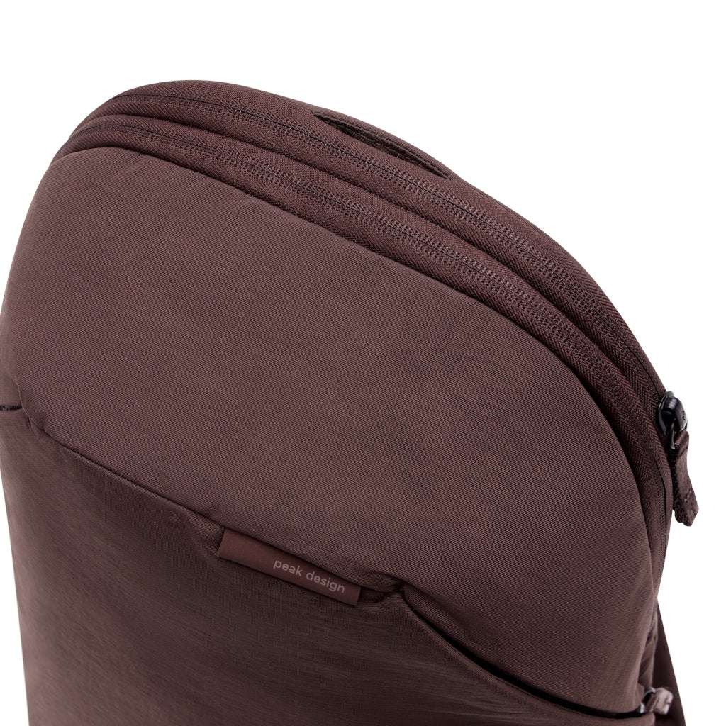 Peak Design City Backpack 15L in Eclipse — detail view 2 # color_Eclipse