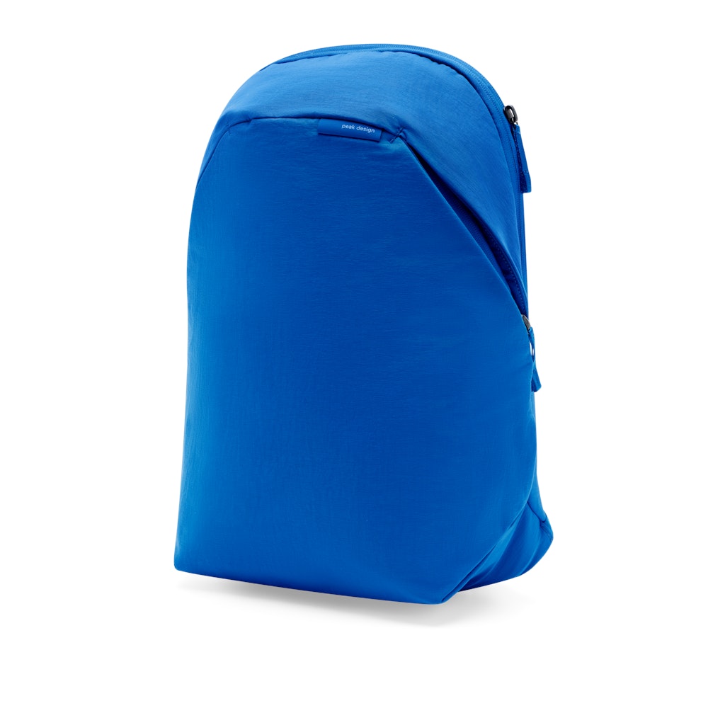 Peak Design City Backpack 15L in Lapis — angle view 2 # color_Lapis