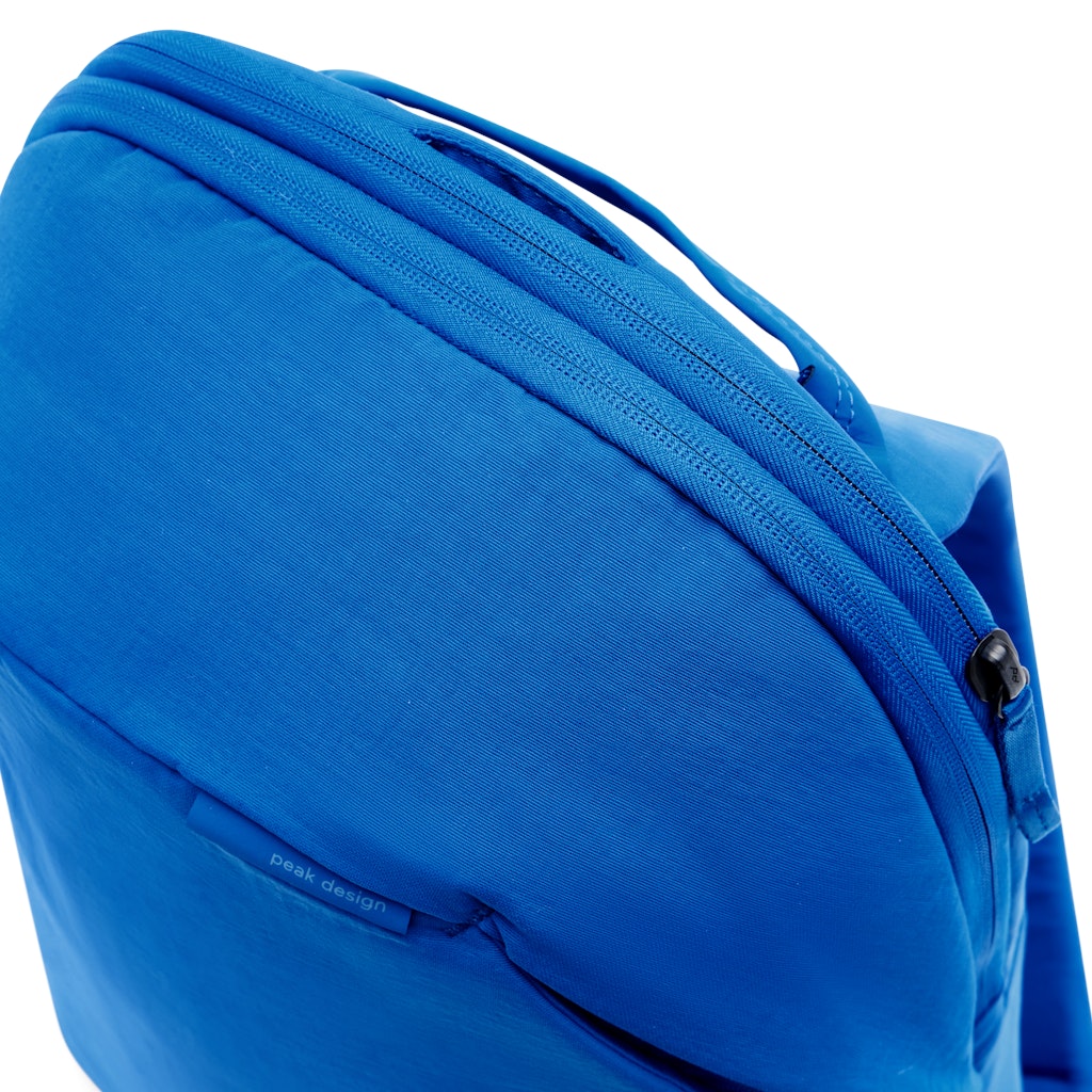 Peak Design City Backpack 15L in Lapis — detail view 2 # color_Lapis