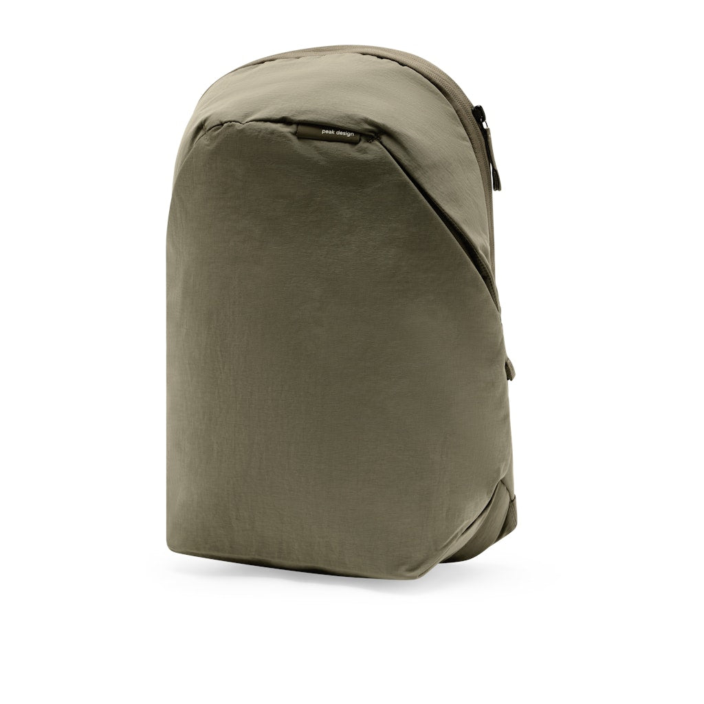 Peak Design City Backpack 15L in Stone — angle view 2 # color_Stone
