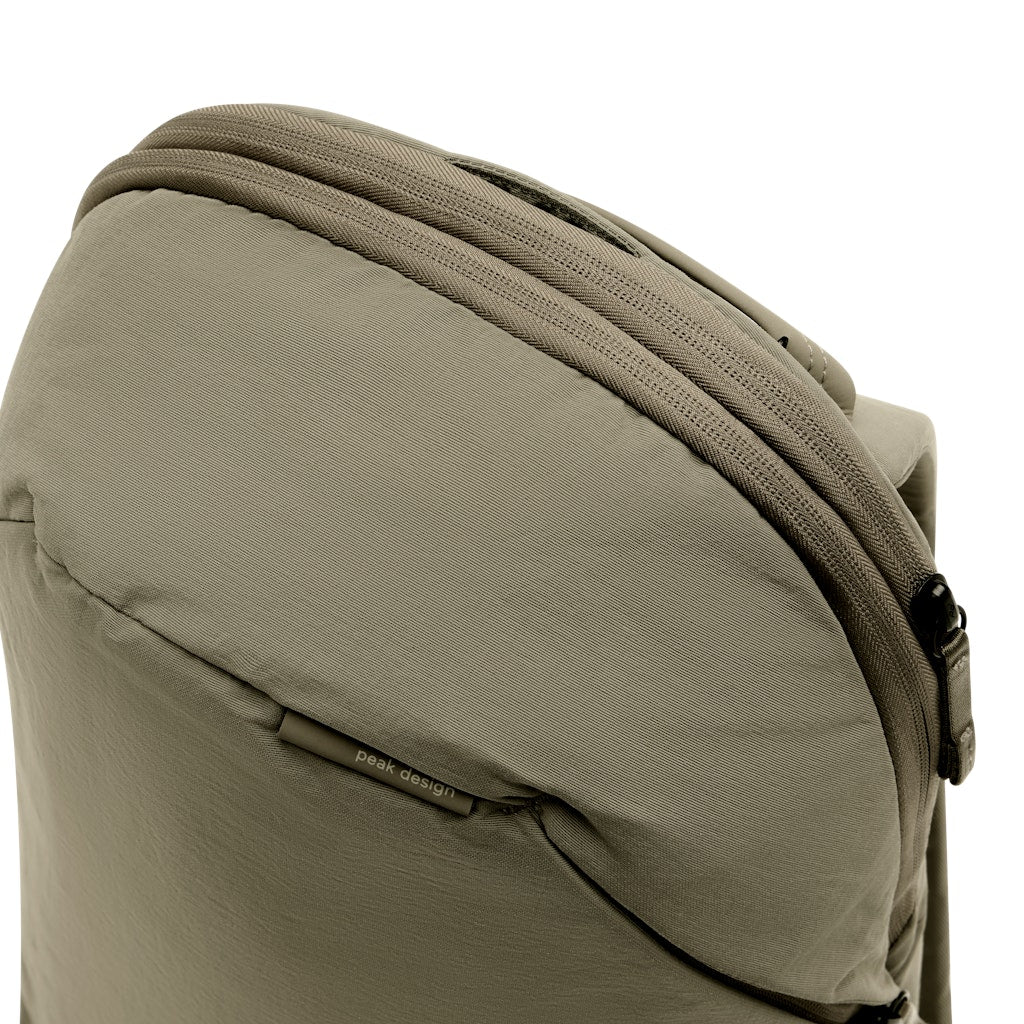 Peak Design City Backpack 15L in Stone — detail view 2 # color_Stone