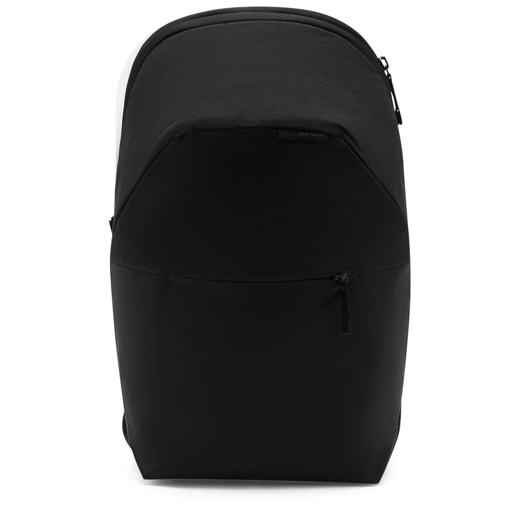 Peak Design City Backpack 22L in Black — front view # color_Black