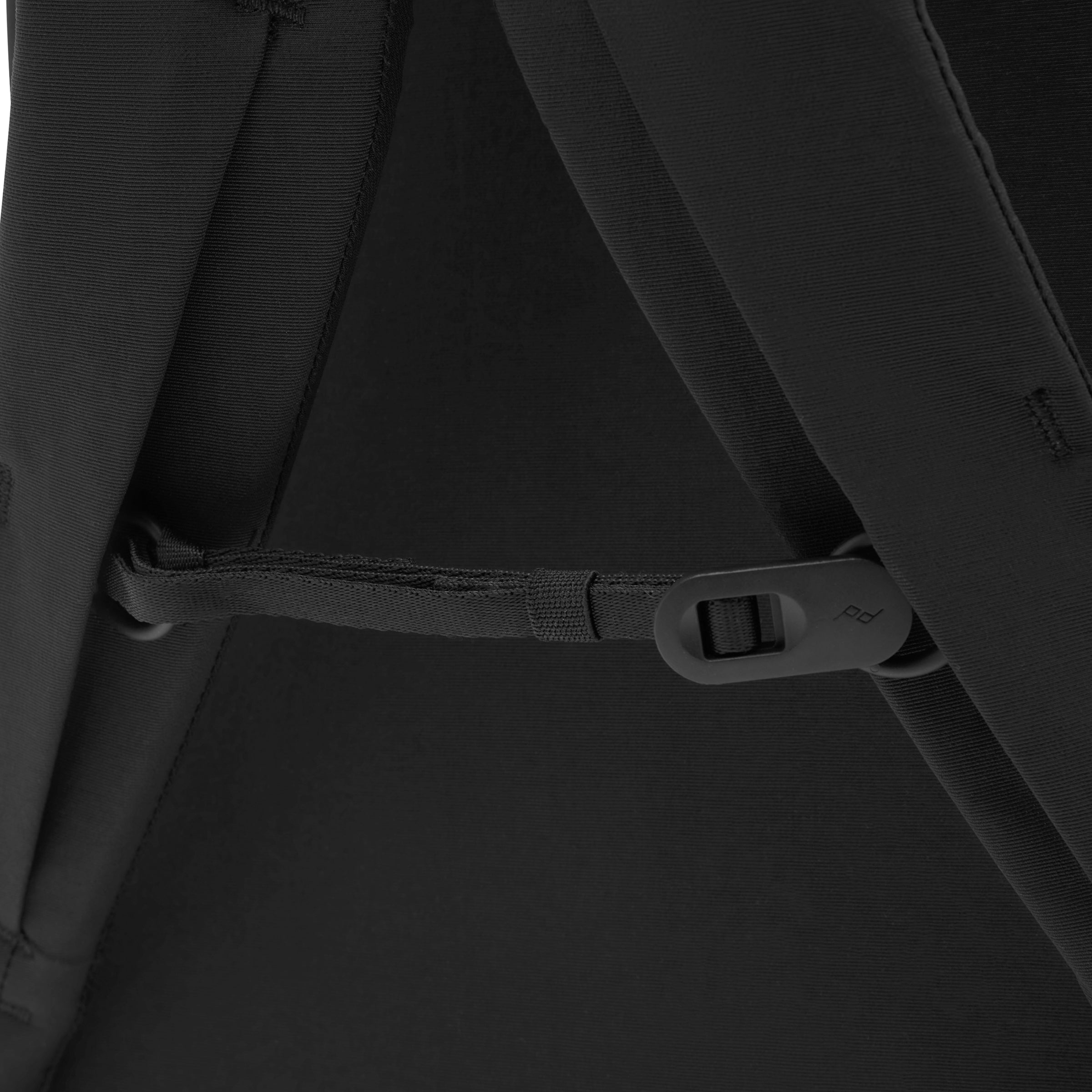 Peak Design City Backpack 22L in Black — detail view 2 # color_Black