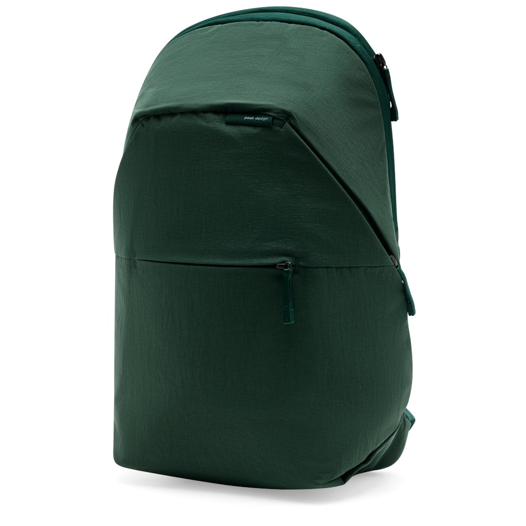 Peak Design City Backpack 22L in Cypress — detail view # color_Cypress