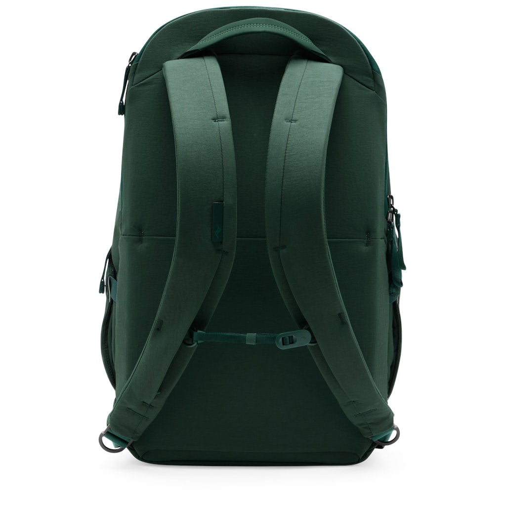 Peak Design City Backpack 22L in Cypress — back view # color_Cypress