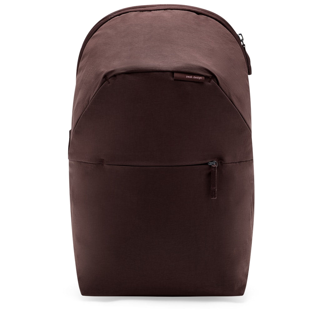 Peak Design City Backpack 22L in Eclipse — front view # color_Eclipse