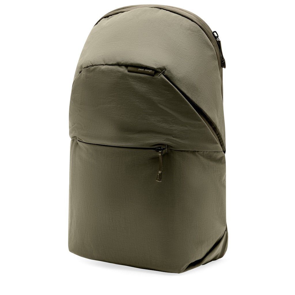 Peak Design City Backpack 22L in Stone — detail view # color_Stone