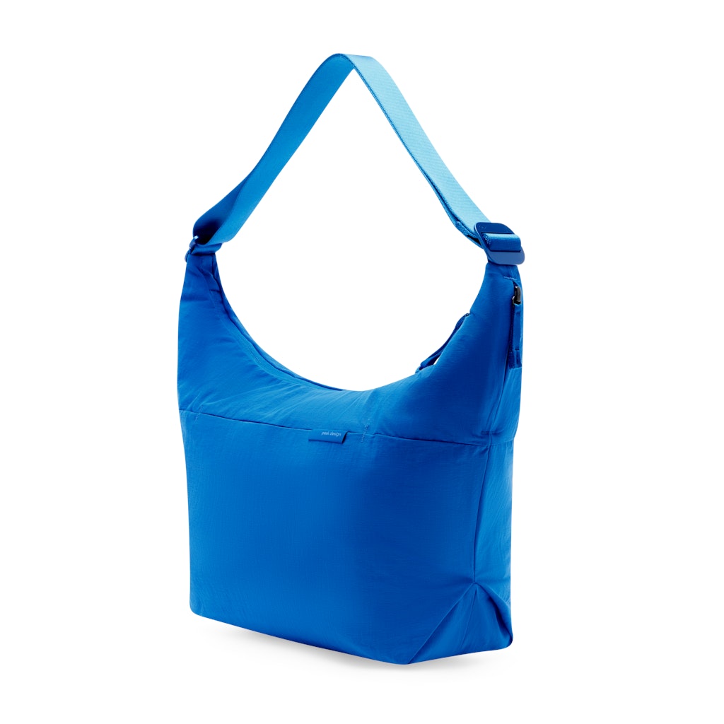 Peak Design City Crescent 12L in Lapis — angle view 2 # color_Lapis