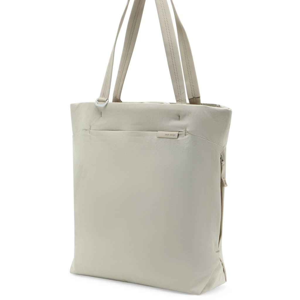Peak Design City Tote 15L in Moon — detail view # color_Moon