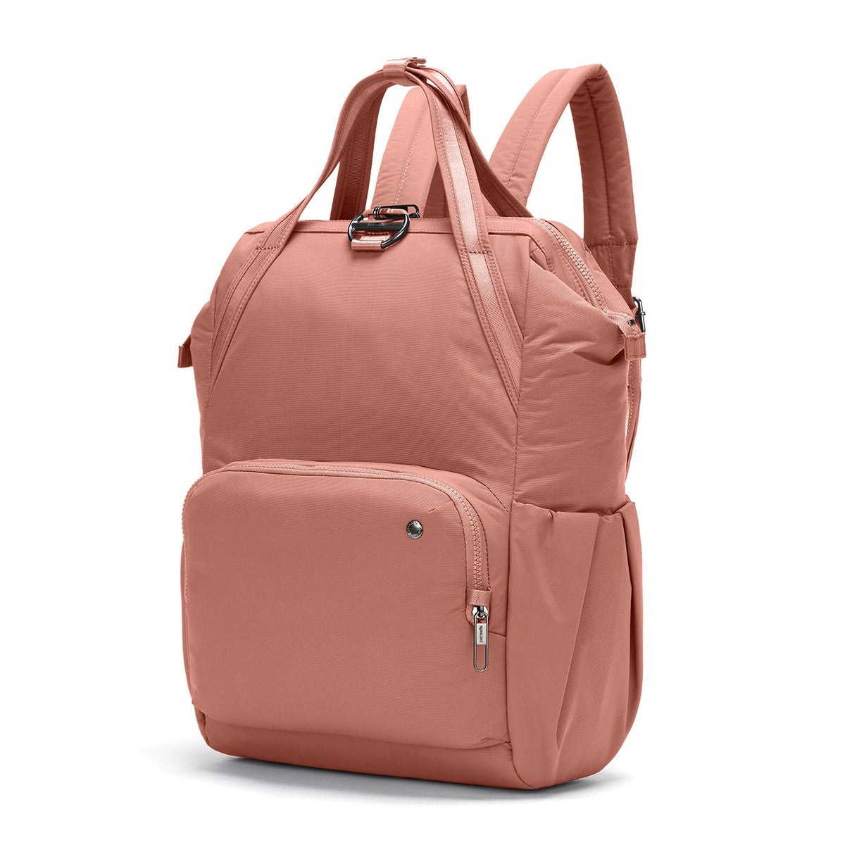 Pacsafe Citysafe® CX Anti-Theft Backpack in Rose — angle view 2