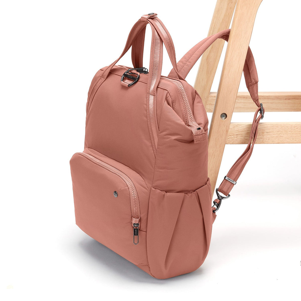 Pacsafe Citysafe® CX Anti-Theft Backpack in Rose — lifestyle