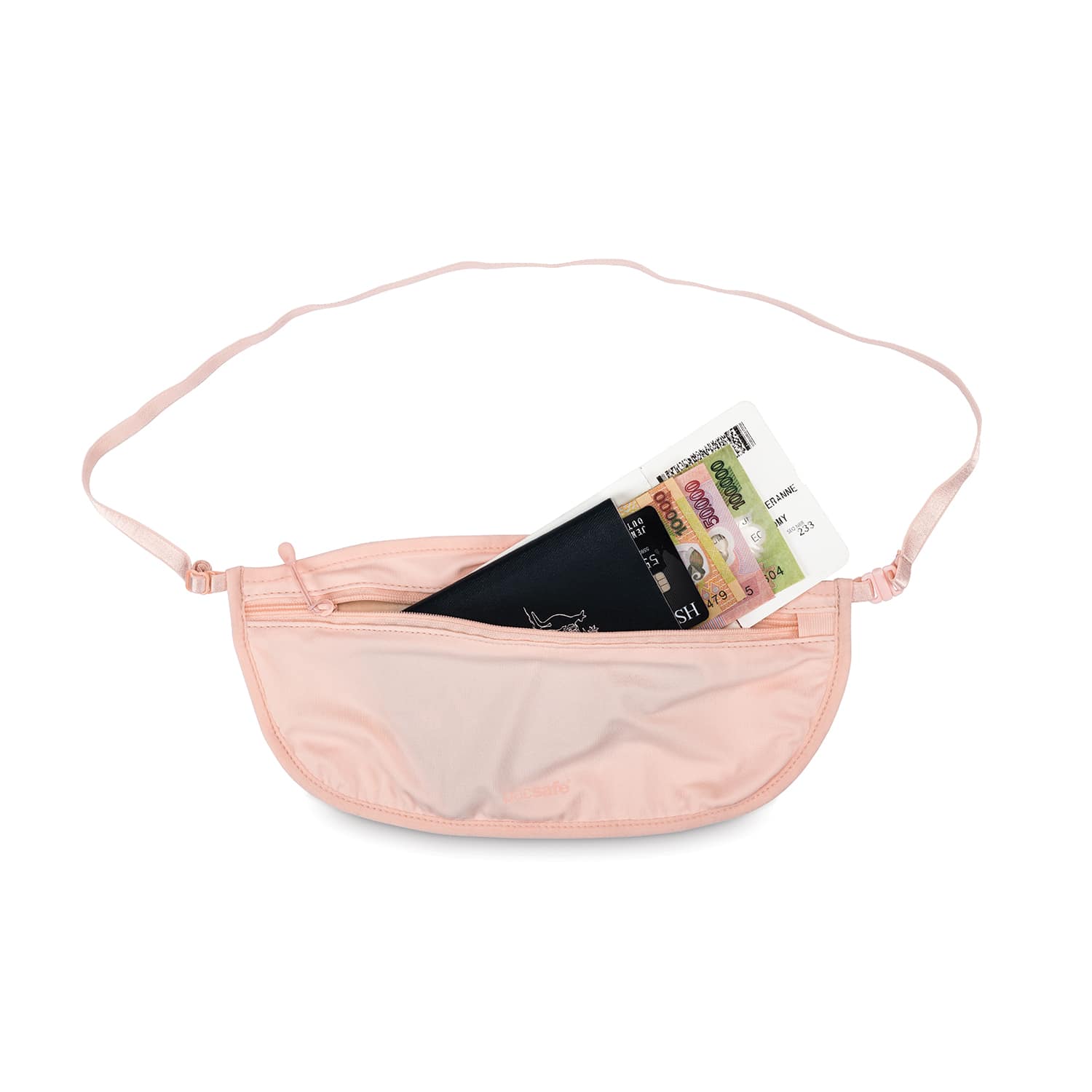 Pacsafe Coversafe® S100 Secret Travel Waist Pouch - Orchid Pink