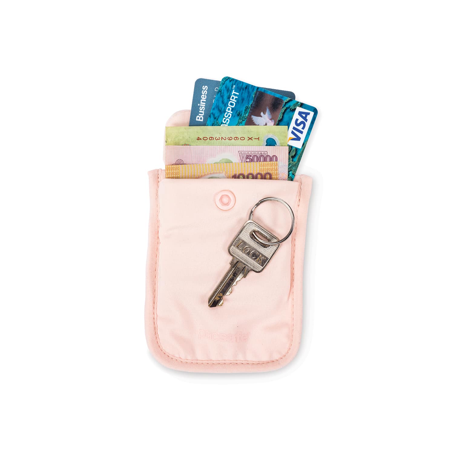 Pacsafe Coversafe® S25 Secret Travel Bra Pouch - Orchid Pink