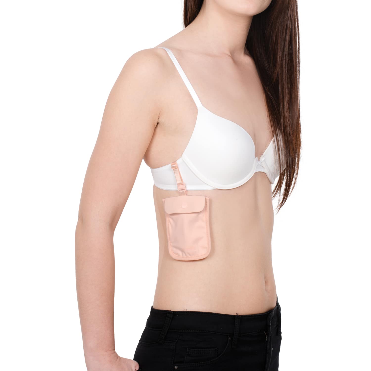 Pacsafe Coversafe® S25 Secret Travel Bra Pouch - Orchid Pink