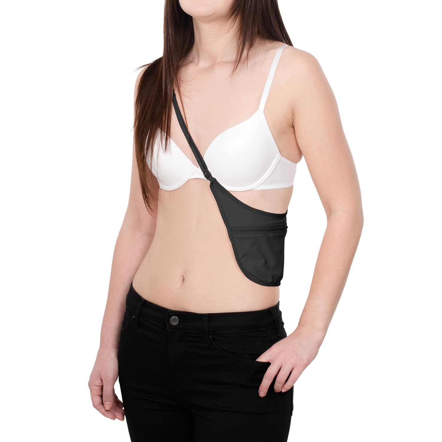 Pacsafe Coversafe® S80 Secret Travel Body Pouch - Black