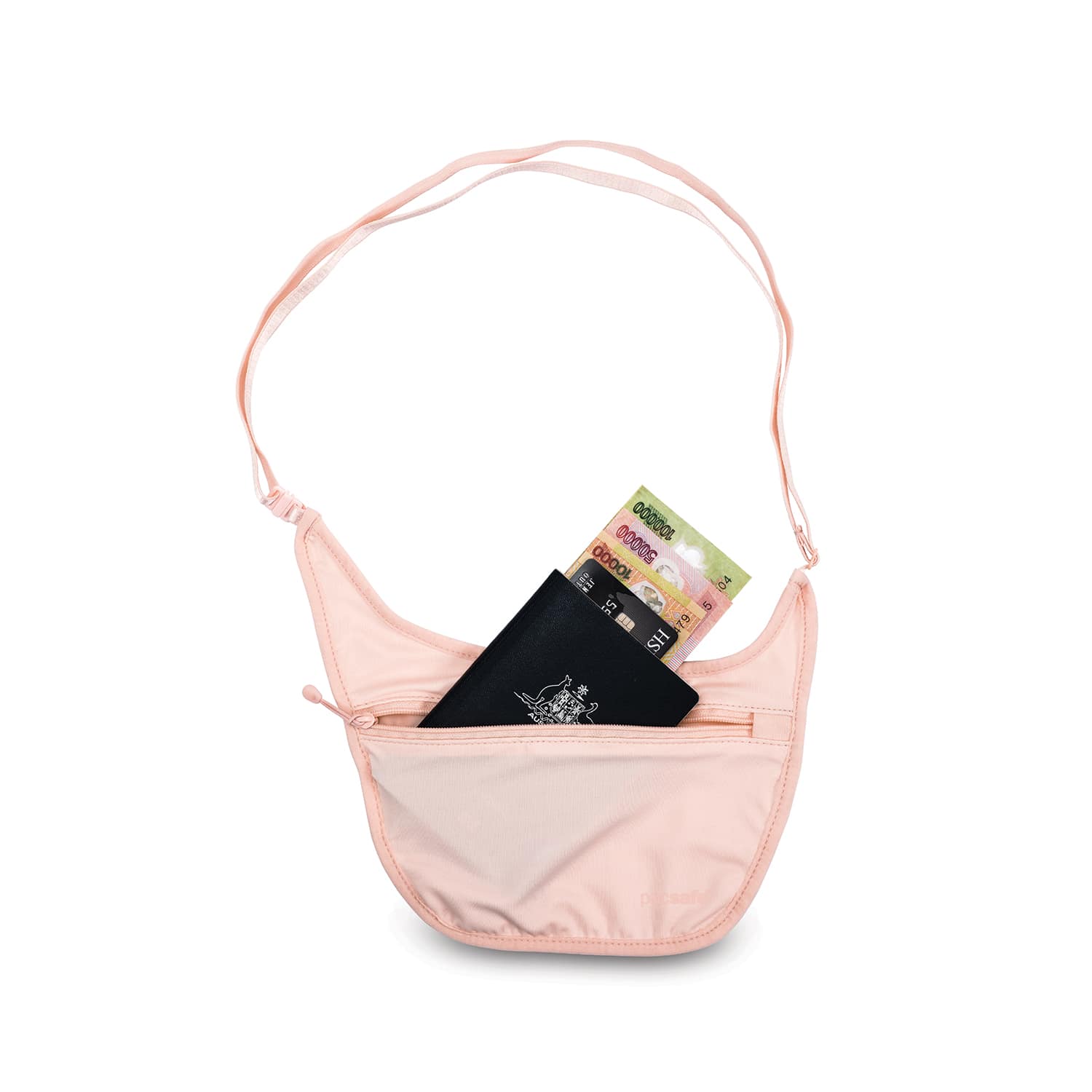 Pacsafe Coversafe® S80 Secret Travel Body Pouch - Orchid Pink