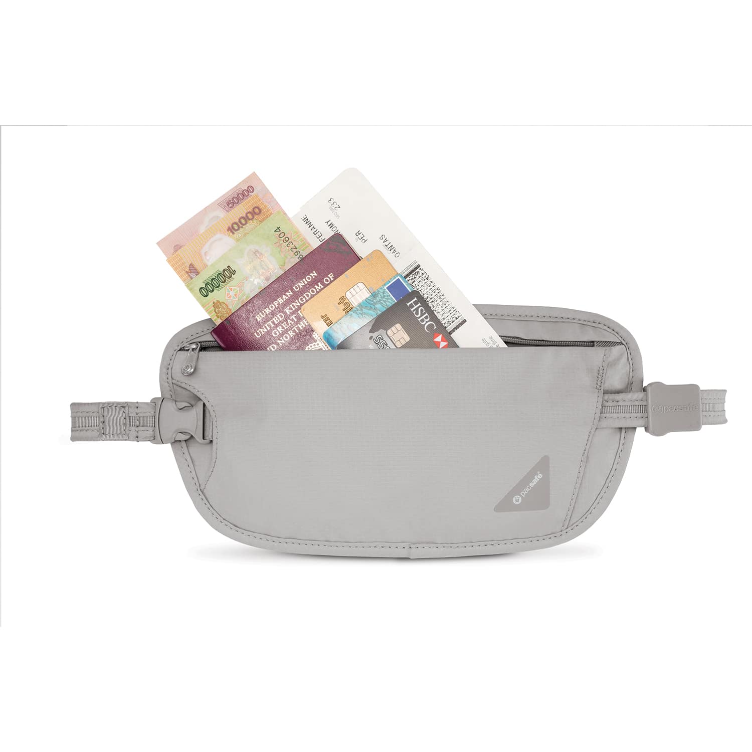 Pacsafe Coversafe® X100 RFID Blocking Security Waist Wallet - Gray