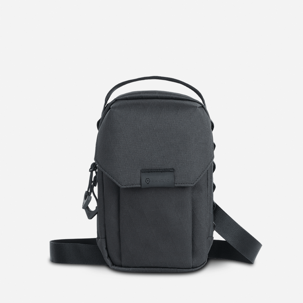 WANDRD X1 Cross Body Medium in Black — front view