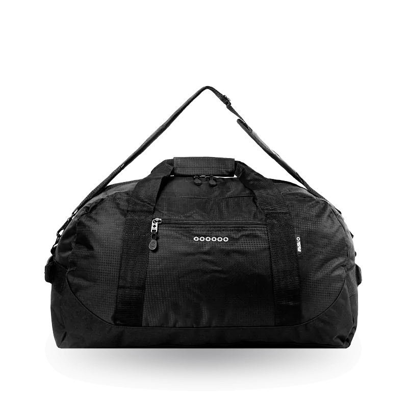 J World Lawrence Sport Duffel Bags in Black 24" — front view