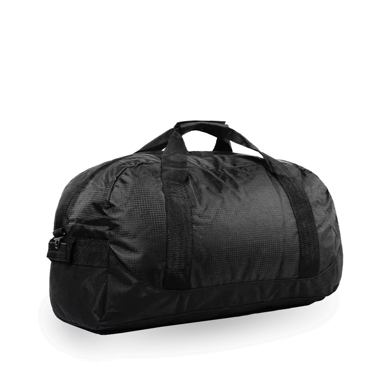 J World Lawrence Sport Duffel Bags in Black 24" — back view