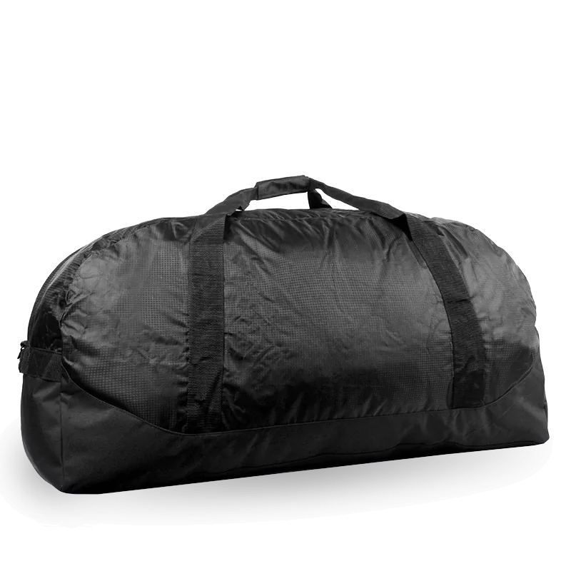 J World Lawrence Sport Duffel Bags in Black 40" — back view