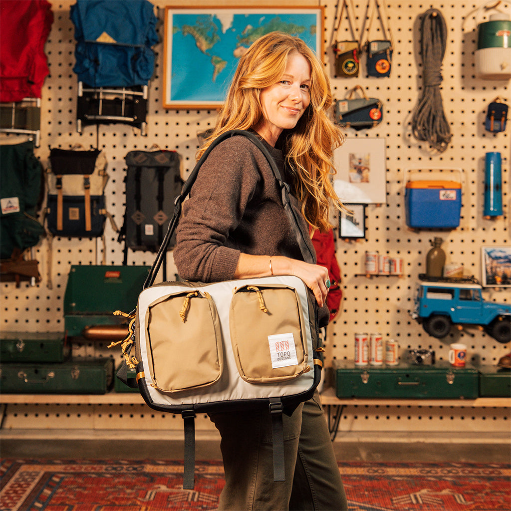 Topo Designs Global Briefcase — lifestyle