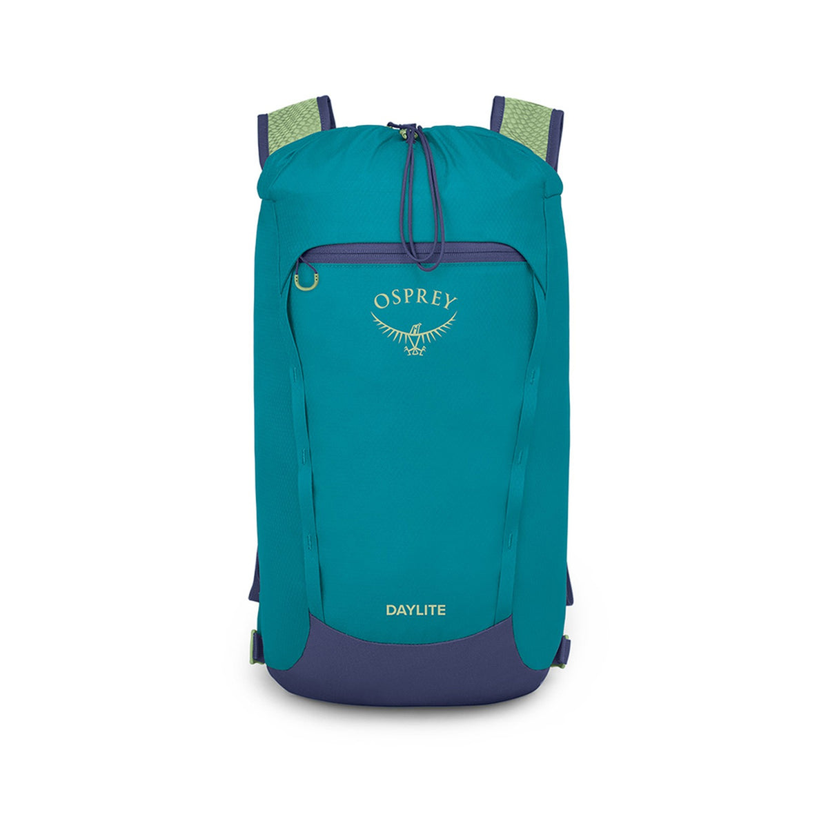 Osprey Daylite Cinch 15L in Blue Spikemoss/Alkaline — angle view 2