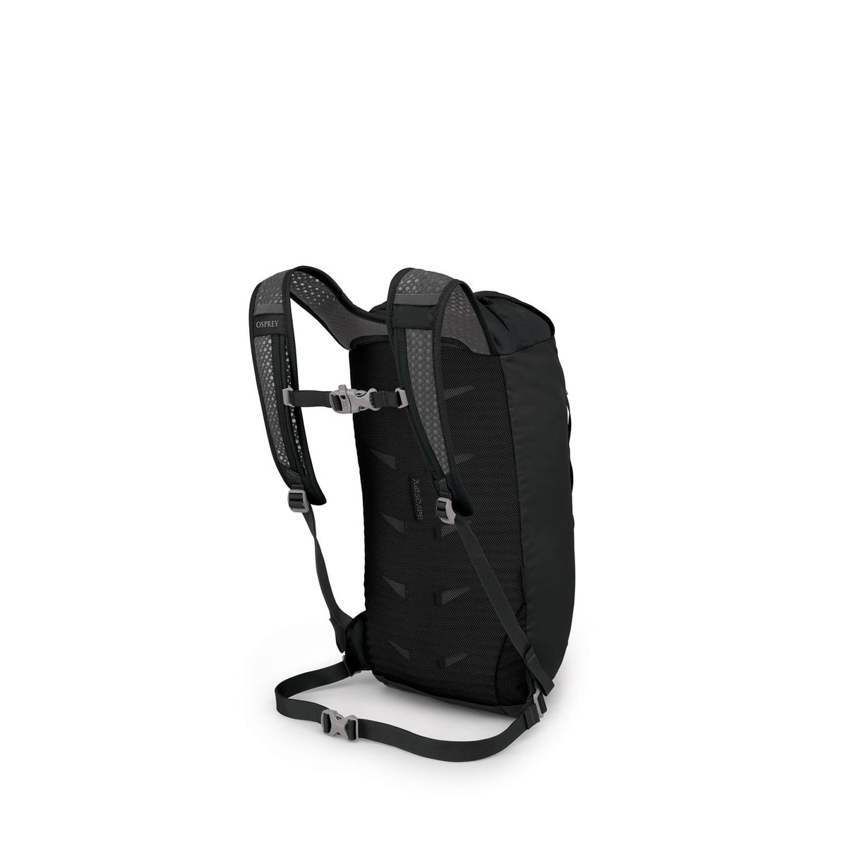 Osprey Daylite Cinch 15L in Black — back view