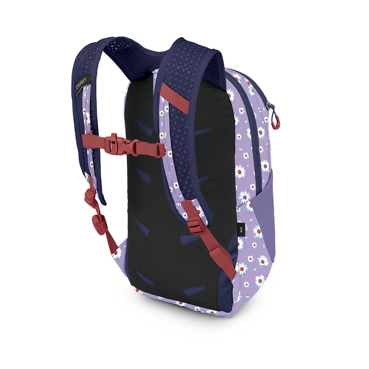 Osprey Daylite JR. 9L in Daisy Print/Euphoria Purple — back view