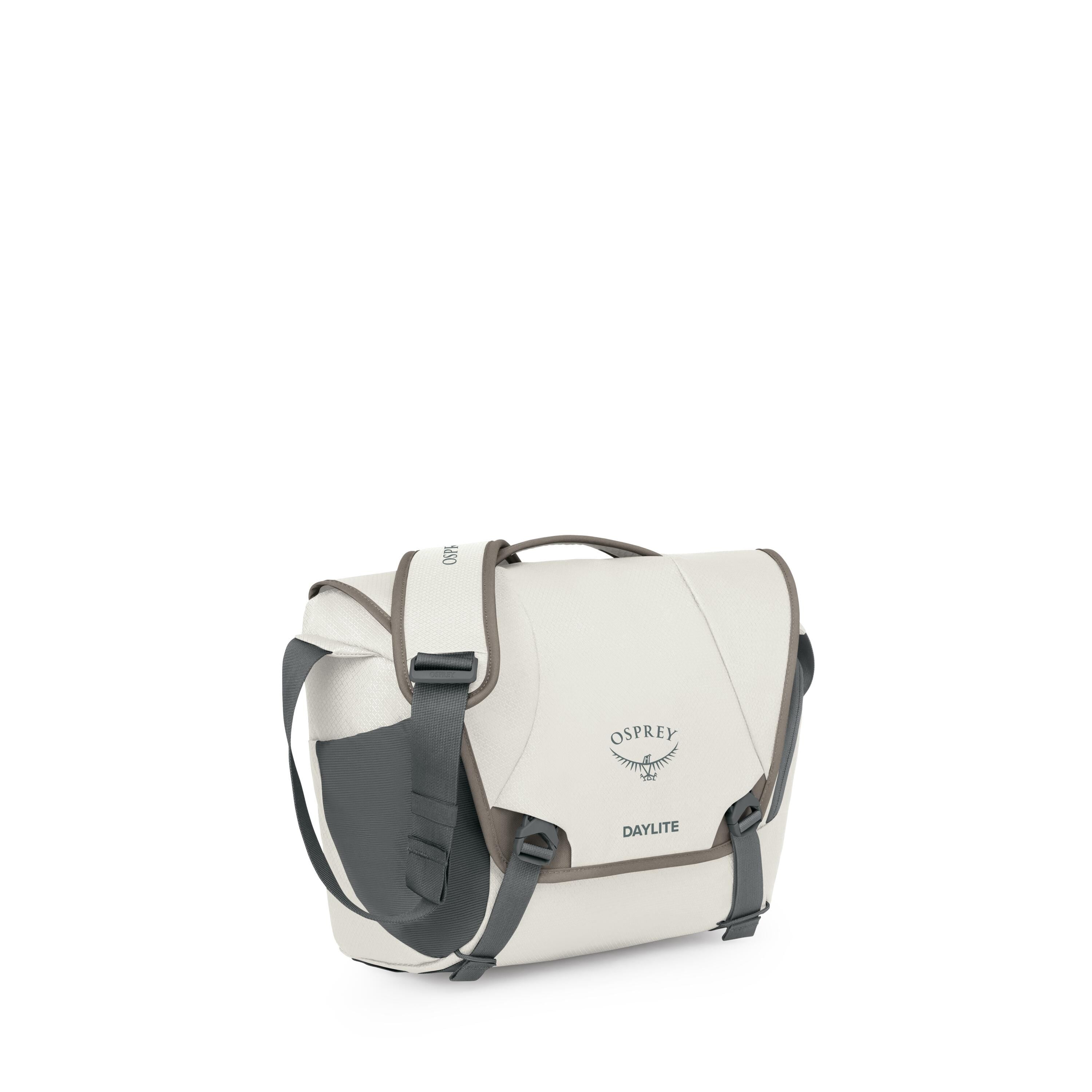 Osprey Daylite Messenger 12 L in Mystery White Multi — front view # color_Mystery White Multi