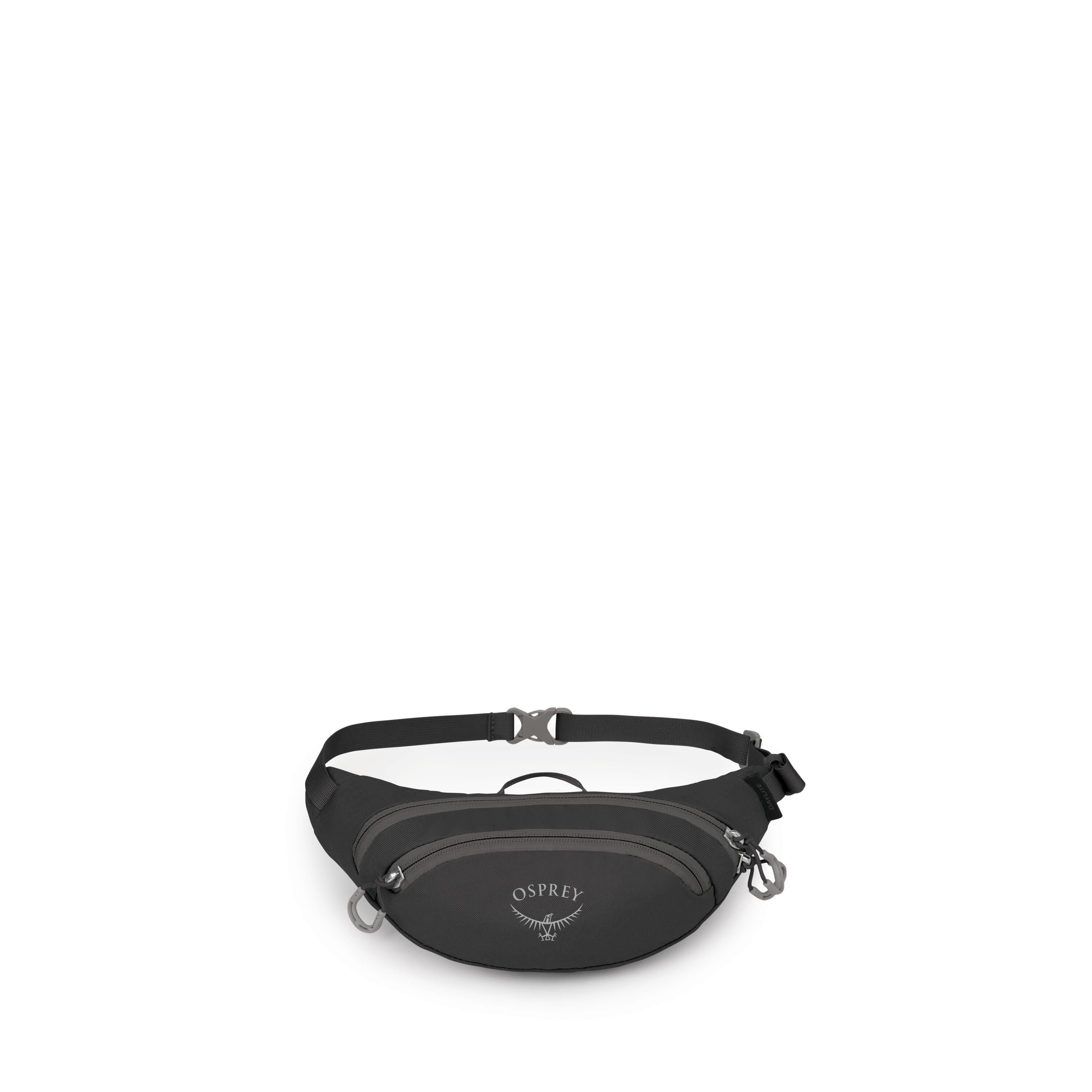Osprey Daylite Mini Waist Pack 1L in Black — front view
